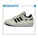 ADIDAS ORIGINAL FORUM LOW CL WHITE/BLACK - SNEAKERS